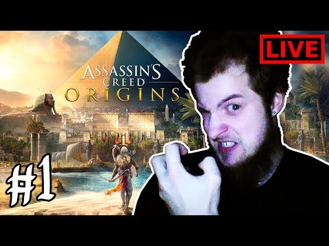 BAYEK Z SIWY - Assassin's Creed Origins [Auronn streamuje] #1
