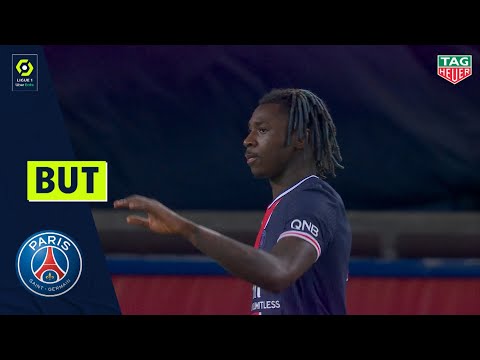 But Bioty Moise KEAN (61' - PARIS SAINT-GERMAIN) PARIS SAINT-GERMAIN - FC LORIENT (2-0) 20/21