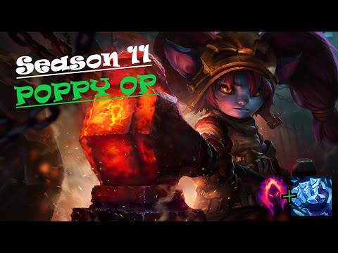 How to Actually Play Poppy !! (Best Build/Runes) | Poppy Jungle Guide Season 11