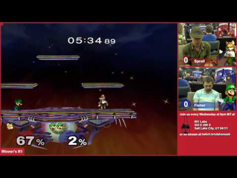 [2016-09-28] Smash Labs Weekly - SSBM - W1 - Fisher vs Sproll