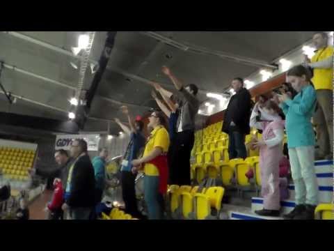 Doping Gdyńskich kibiców na Pucharze Polski 24 luty 2013