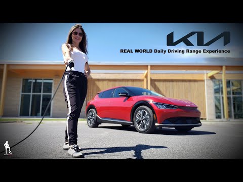 2023 Kia EV6: REAL WORLD Daily Driving Range Test
