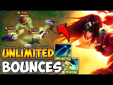 SIVIR GOT A FULL REWORK AND IT'S BROKEN! (UNLIMITED BOUNCES ON W) - League of Legends