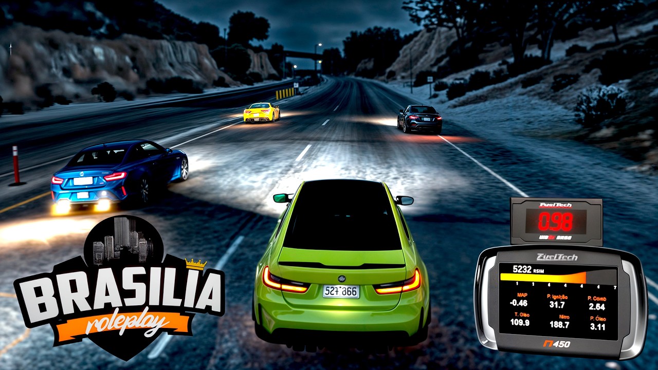 DEI PAU EM TODO MUNDO DE M3 G80? (ROLÊ DO MOI) - Brasilia RP FiveM