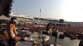 Ugly Kid Joe Yael GoPro drumCam A Fish over here~Sandwich in Bulgaria