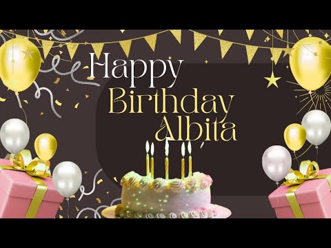 Happy Birthday Albita 🎉 | Best Birthday Song & Wishes for Albita | New Happy Birthday Song 2025