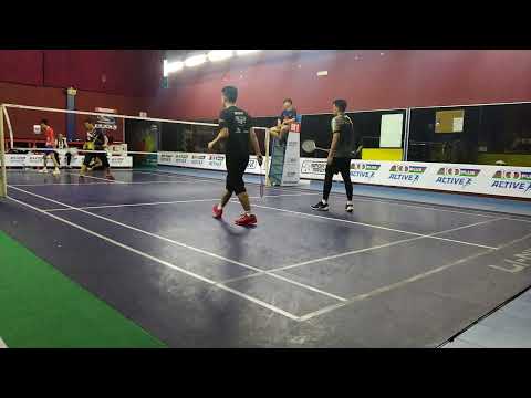 Badminton Final Men's Double B MT Weekly Muhibbah Challenge - Qimi / Rizal Vs Amirul / Fitri
