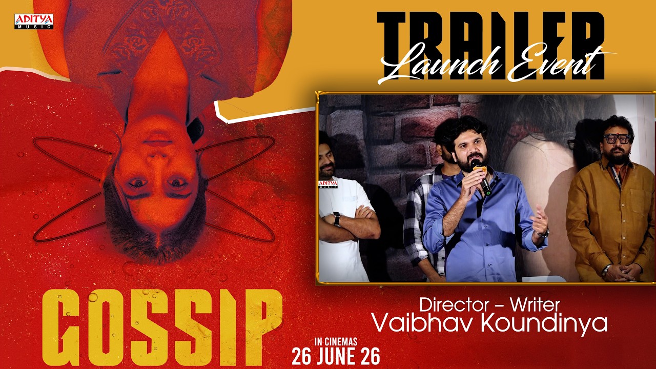 Gossip Movie Director Vaibhav Koundinya Speech | Rashi Singh, Ravi Varma | Yethi Remella