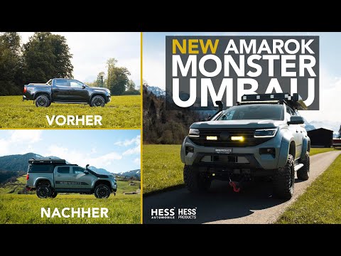 New VW Amarok V6 Monster Umbau by Hess Automobile