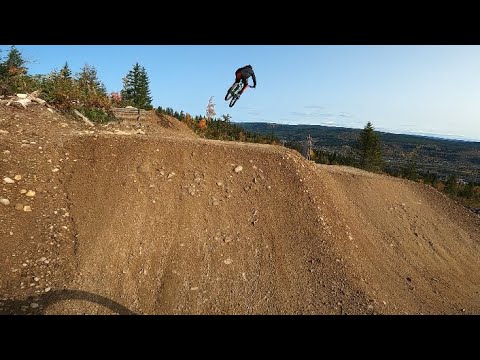 FOLLOWCAM DOWN SICK TRAILS in TRYSIL BIKEPARK!