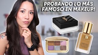 PROBANDO lo mas FAMOSO en MAQUILLAJE 🤔 |Lisa Eldridge Betty Eyeshadow|YSL Loose Powder|Estee Lauder