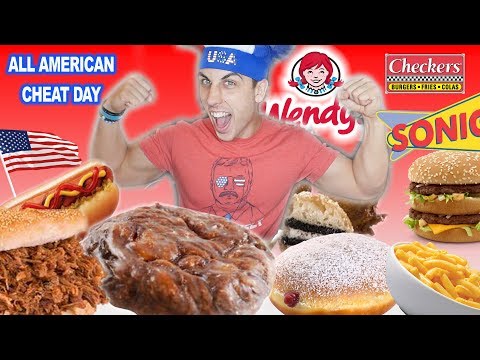 ALL AMERICAN CHEAT DAY! ( 12,000 CALORIES)