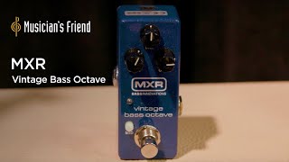 Video thumbnail for MXR Vintage Bass Octave Pedal - Features and Demonstration by Musician's Friend