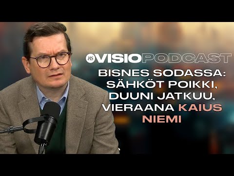 HS Visio -podcast: Bisnes sodassa – Sähköt poikki, duuni jatkuu, vieraana Kaius Niemi