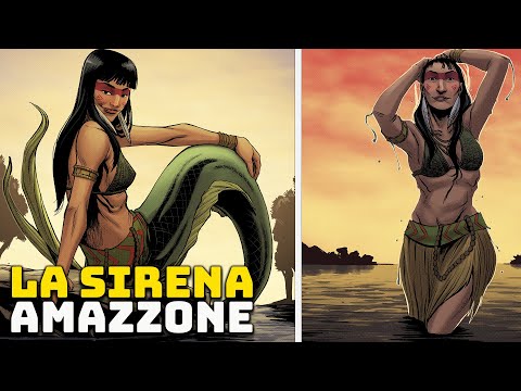 The Mermaid of Amazonian Folklore - Iara - Brazilian Mythology