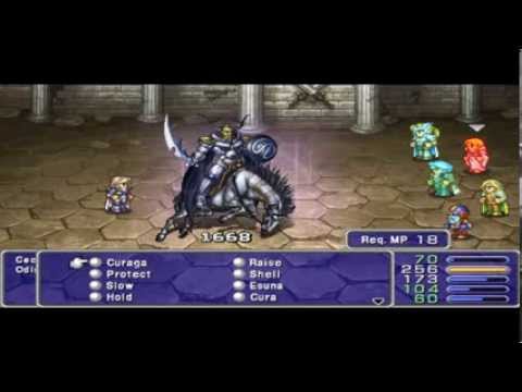 Let's Play Final Fantasy IV The After Years [PSP] Part 55 Storming Baron!