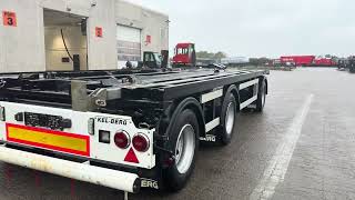 Kel-Berg Transfer trailer / Abrollanhänger / overførings container chassis trailer | Image 4 - Autoline