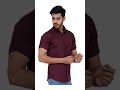 Men's Cotton Solid Half Sleeve Shirt | Clothing & Accessories, Men, Shirts | shorts