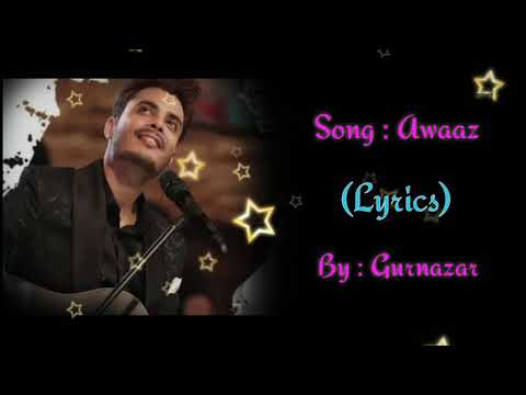 (LYRICAL):| Gurnazar | Awaaz | Jaani | Crossblade Live Season 1 | Latest Punjabi Songs 2020