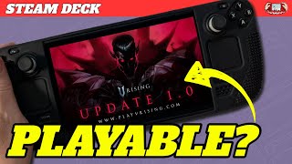 V Rising 1.0 Launch on the Steam Deck - Is it Playable?