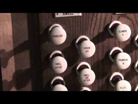 St Marys Church Ellesmere - The Organ Console