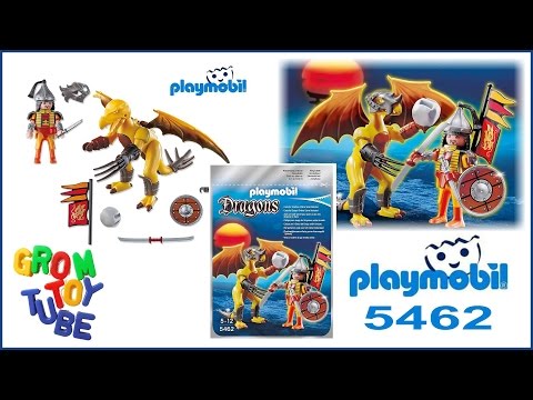 Unboxing PLAYMOBIL Dragons 5462 Knight & Dragon