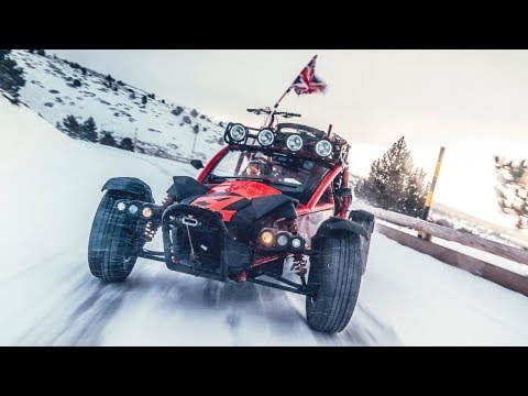 アリエルノマドで山を駆け上がる｜トップギア (Racing the Ariel Nomad up a mountain | Top Gear)