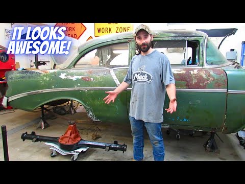 Rear Axle Refurbishment On The Abandoned Tri 5 Chevy Build!