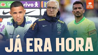 DORIVAL VAI LARGAR A MÃO DE DANILO? #seleçãobrasileira