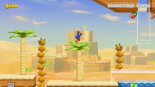 Custom Super Mario 3D World Levels: "Far Out Oasis" by, Starboy7