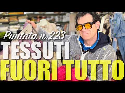 Tessuti Bellissimi da soli 3,90€/Mt. ! 🇮🇹 Gli Scampoli dei F.lli Antonioli - Puntata N.223 🎥