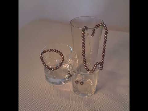 Миниатюра изображения товара Серьги Wolves Элитный Жемчуг 41013 №2 (черный)