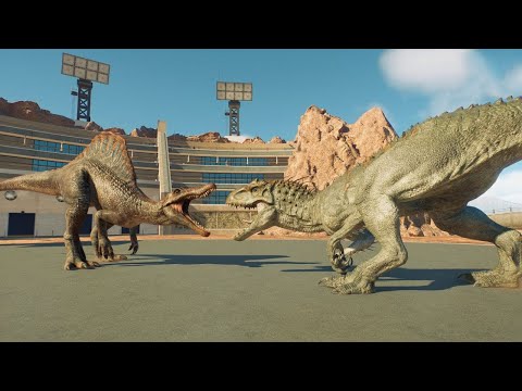 All Large Carnivores Battle Royale | Jurassic World Evolution 2 | Jurassic Park