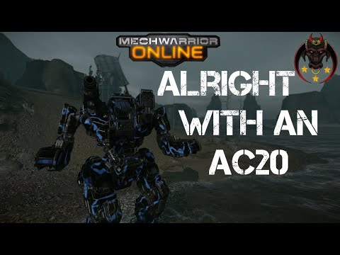 Mechwarrior Online: Alright With An AC20 - Roughneck
