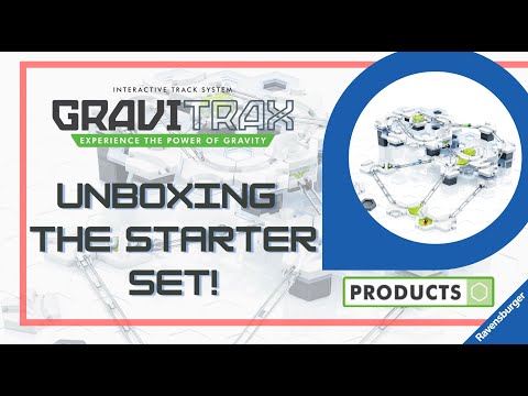 Marble Game | Unboxing GraviTrax Starter Set | Marble Run Extension | GraviTrax Track System Game