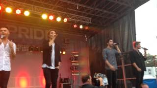 Union J - Skyscraper- Pride Glasgow -22/8/15