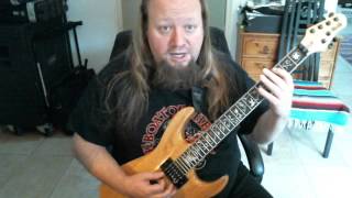 Guitar Lesson: Closing In (Sun Caged) Main Riff by Marcel Coenen