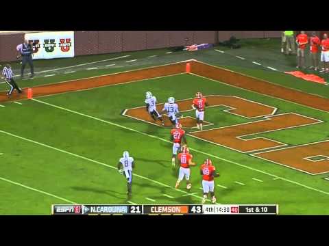 Ryan Switzer 75-yard TD vs. Clemson