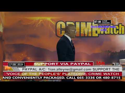 TUESDAY 17TH DECEMBER 2019- CRIME WATCH LIVE