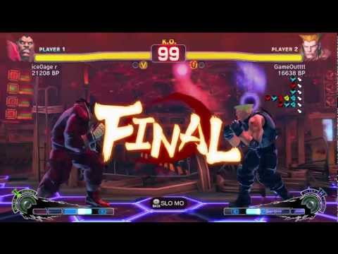 - R - [Balrog] vs GameOutttt [Guile] SSF4 Japanese Online Ranked Matches - TRUE-HD