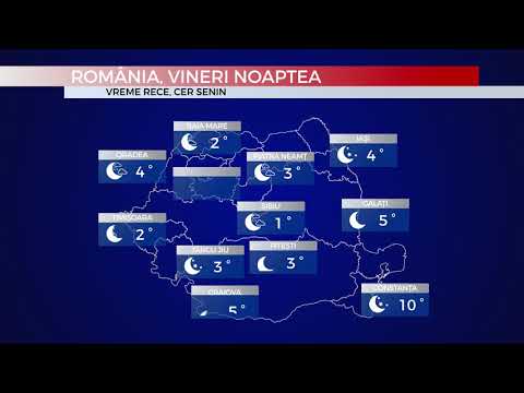 MEDIAFAX METEO 20 Septembrie - Ploi în nord și nord-est