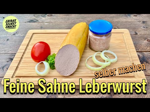Feine Sahne Leberwurst selber machen mit dem Kutter