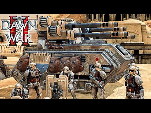 Imperial Guard Artillery vs 6000+ Orks! - Astartes Mod | Warhammer 40K: Dawn of War 2: Retribution