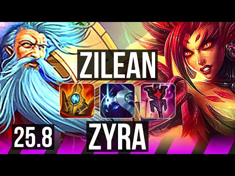 ZILEAN & Tristana vs ZYRA & Kai'Sa (SUP) | 1/2/26 | EUNE Master | 25.8
