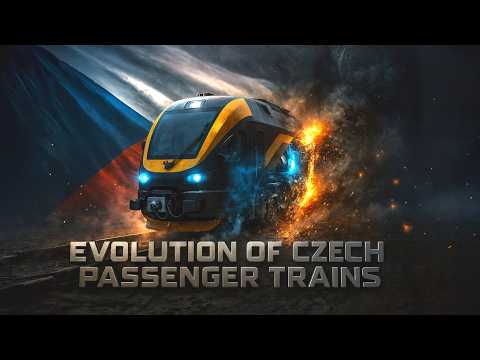 Evolution of Czech Passenger Trains (1948–2024) | Stunning AI Rail Transformations!