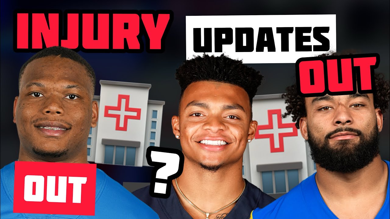 BREAKING: David Montgomery out a while + Kyren Williams, Justin Fields NEWS