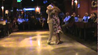 Silvana Anfossi y Matías Rodriguez : exhibición en Porteño y Bailarin 27-12-2011