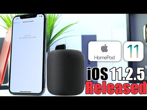 iOS 11.2.5 Officially Released | HomePod Release date announced by Apple