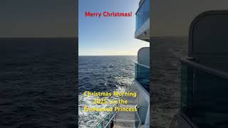 Christmas Morning 2025 Enchanted Princess, cruising the Caribbean #christmas #cruiselife