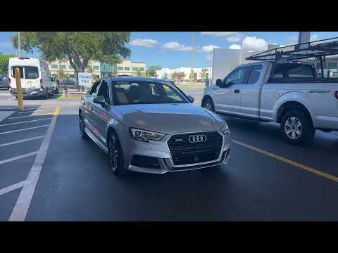 2018 Audi A3 Premium Plus Sedan Quattro Silver